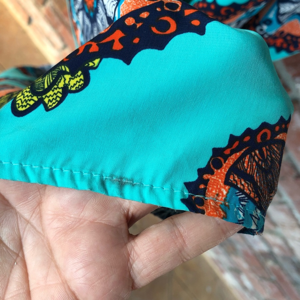 Itro strapless printed maxi dress size small - Picture 8 of 8